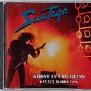 Savatage - Ghost in The Ruins - Tribute To Criss Oliva CD 1995 Brand New