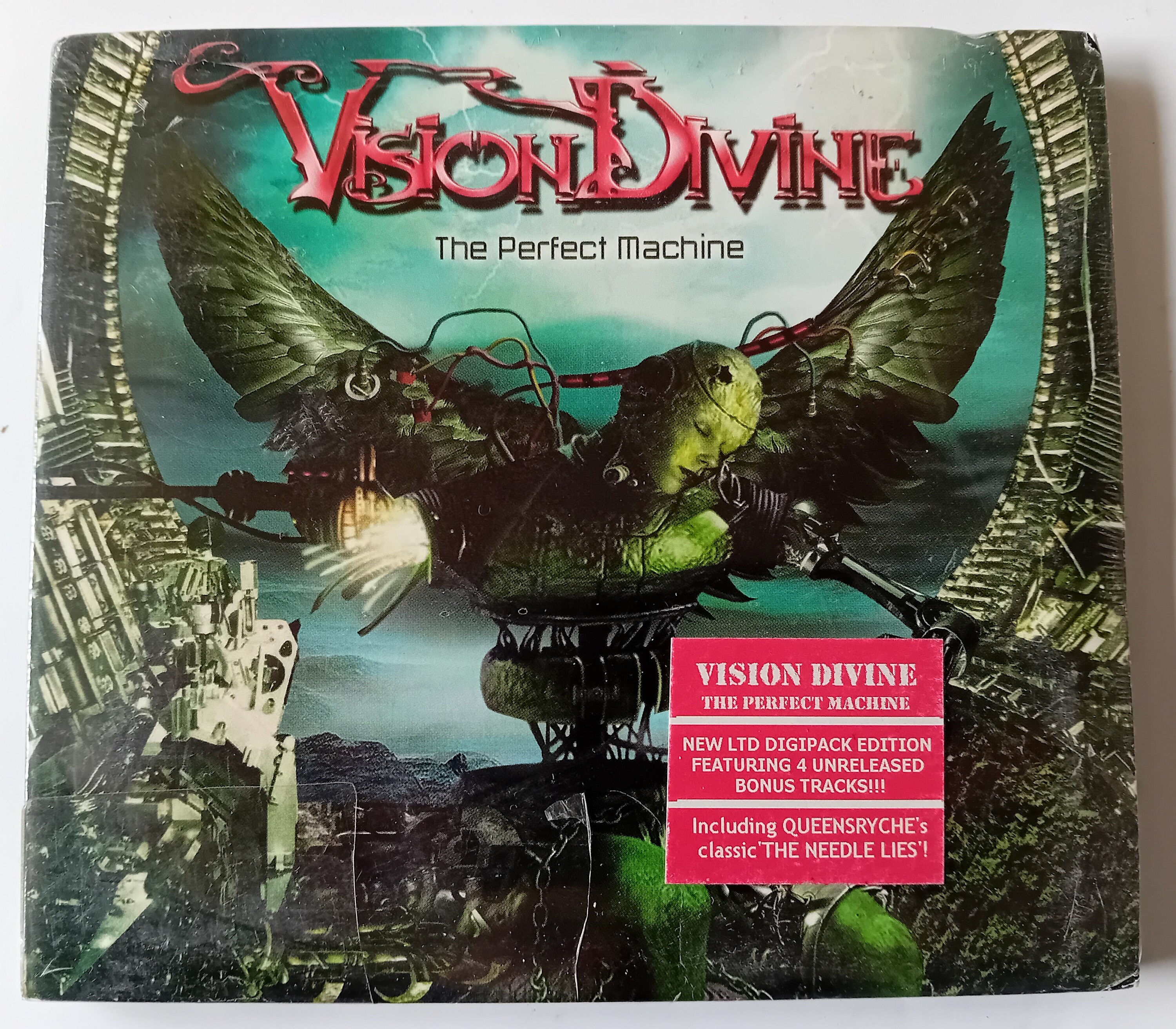 Vision Divine the Perfect Machine CD Limited Edition Digipak 2006