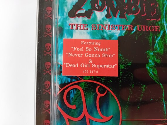Rob Zombie the Sinister Urge CD 2001 Brand New - Etsy