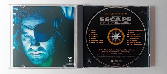 Escape From L.A. Music From and Inspired by John Carpenter CD 1996