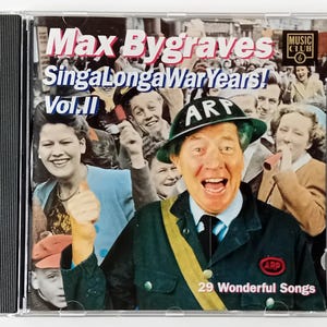 Max Bygraves - CD SingaLongaWarYears Vol 2 1994 Neuf