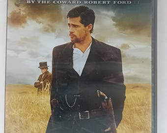 Zabójstwo Jesse'ego Jamesa (Brad Pitt) DVD Region 1 Zupełnie nowy, zapieczętowany