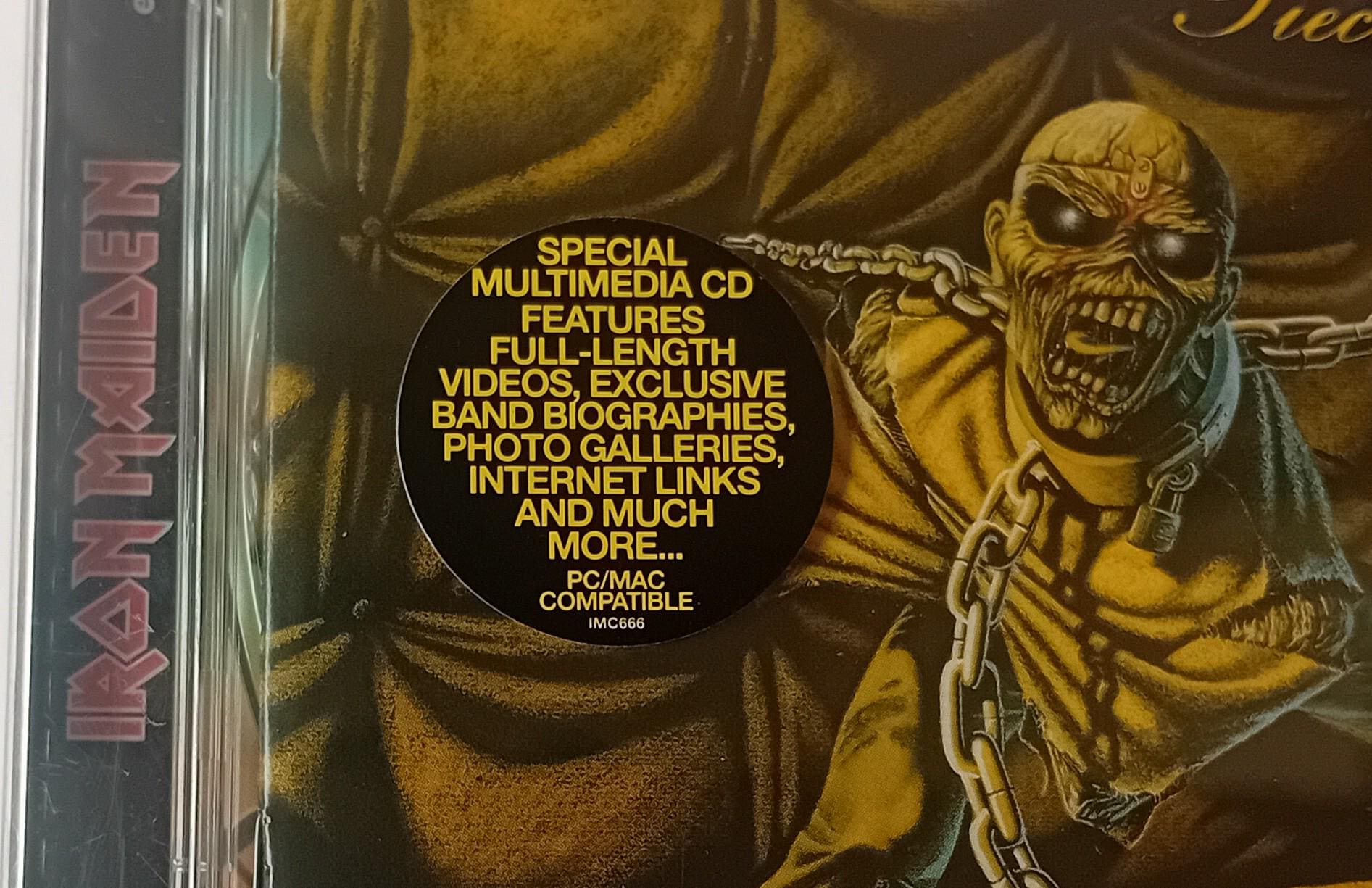 Iron Maiden - Piece of Mind - 1998 CD Enhanced Remastered Brand