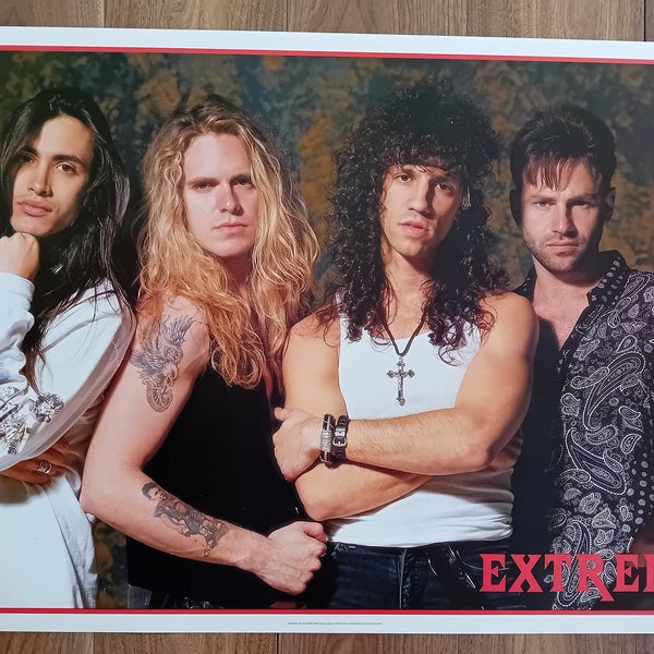 Extreme Original 1980's Vintage Poster