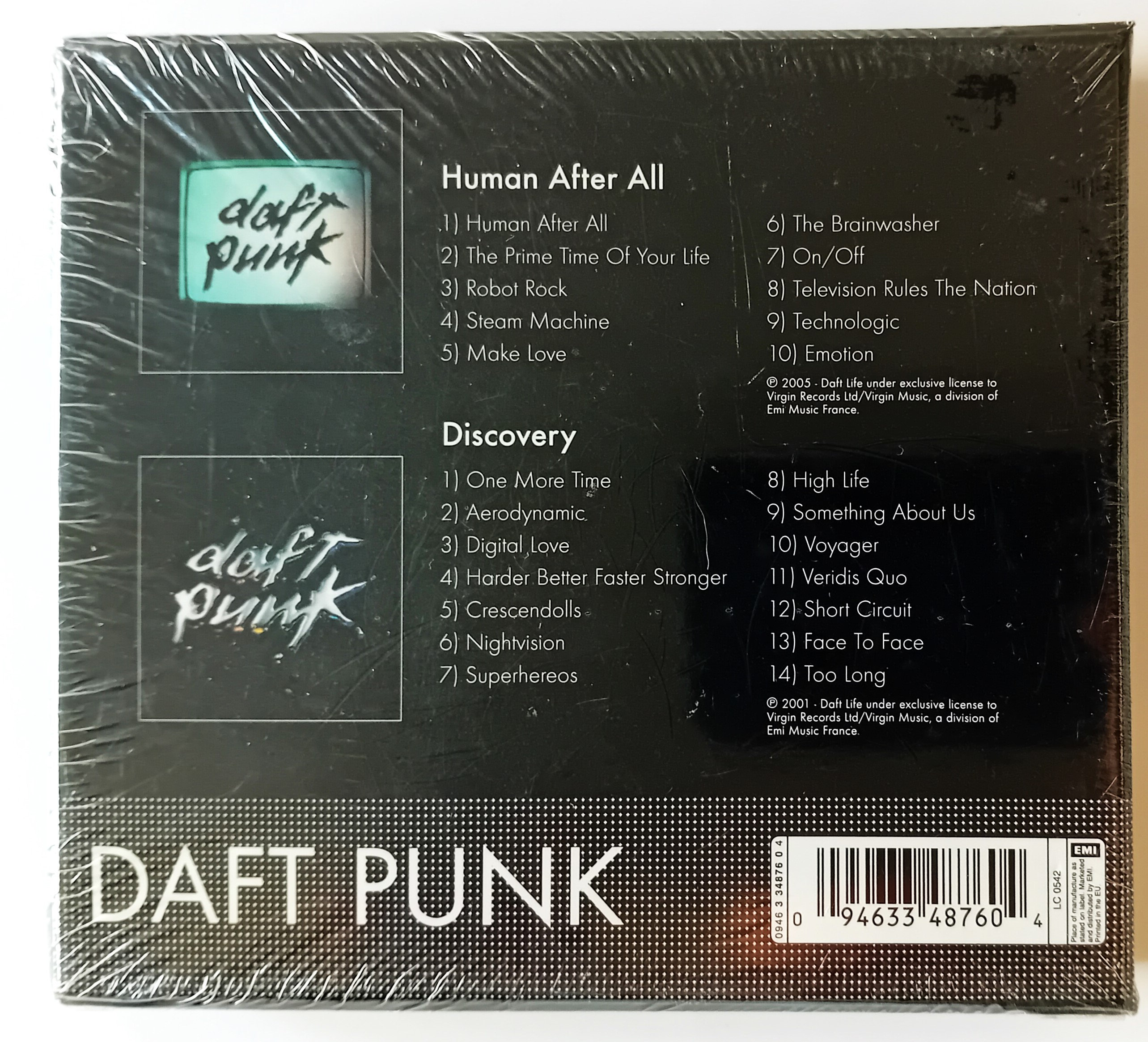Daft Punk Human After All 2枚組LPレコード Daft Punk: Human After All Vinyl 2LP – TurntableLab.com