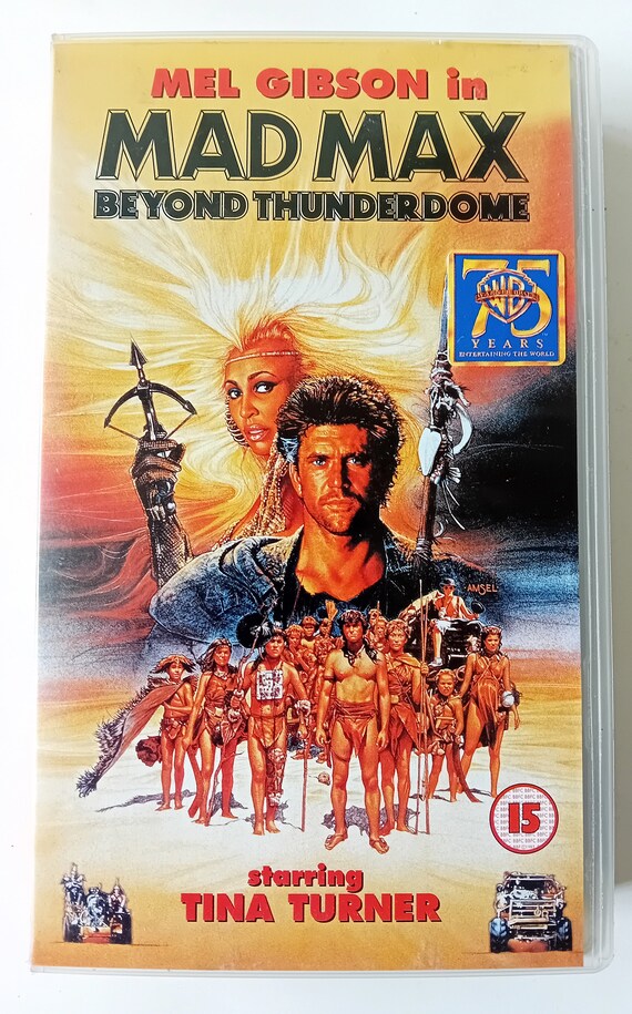 Mad Max Beyond Thunderdome VHS Video Cassette 1995 PAL - Etsy