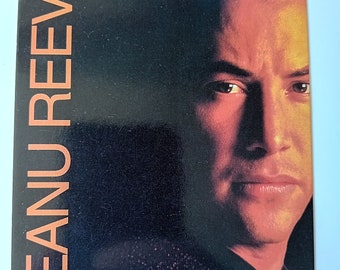 Keanu Reeves Original Vintage 1990's Postcard