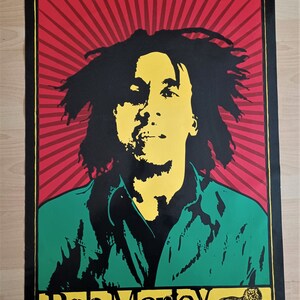 Bob Marley Vintage ポスター BOB MARLEY, RARE AUTHENTIC 1993 POSTER | eBay