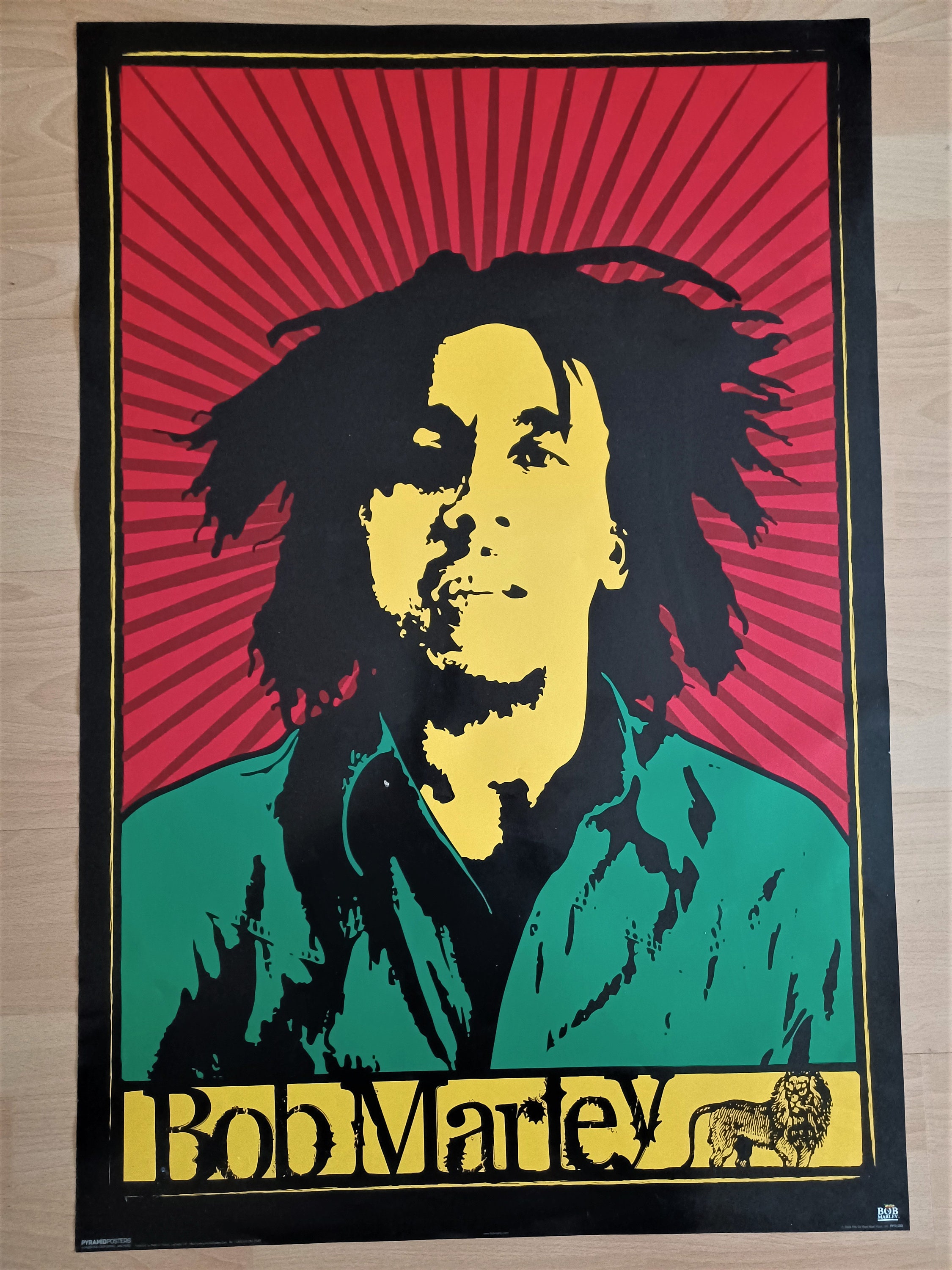 ボブ・マーリー正規ライセンス2008年ポスター - Etsy 日本
