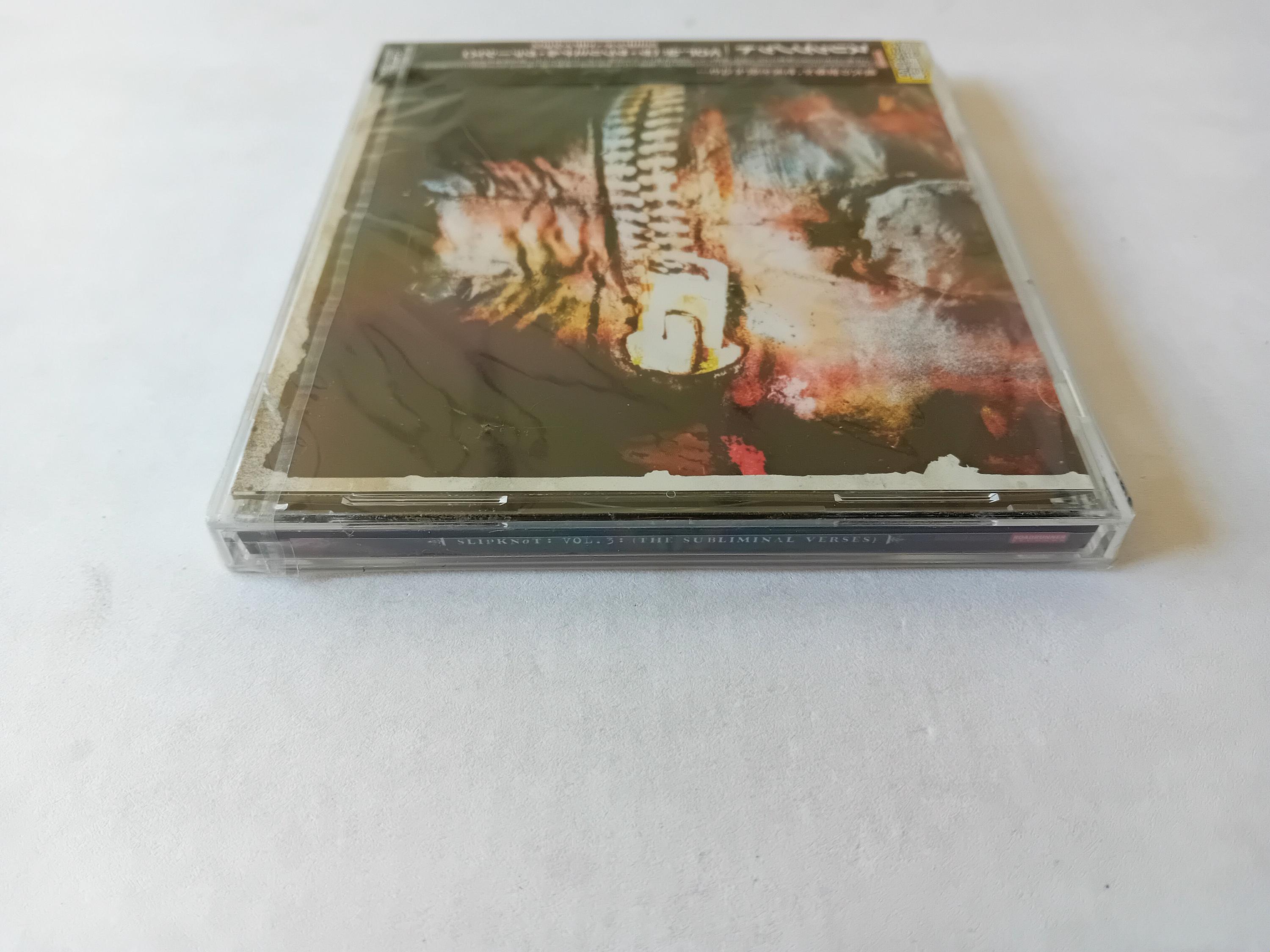 Slipknot - Vol.3 the Subliminal Verses CD & DVD (made in Japan