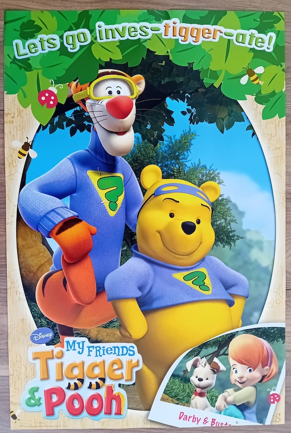 My Friends Tigger & Pooh Original Poster - Etsy