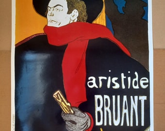 Aristide Bruant Ambassadeurs Par Henri De Toulouse Lautrec Affiche originale 2004