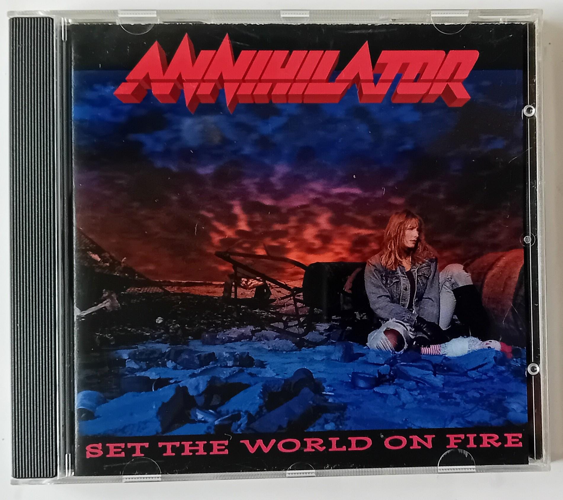 Annihilator - Set the World on Fire - 1993 CD (germany) Brand New
