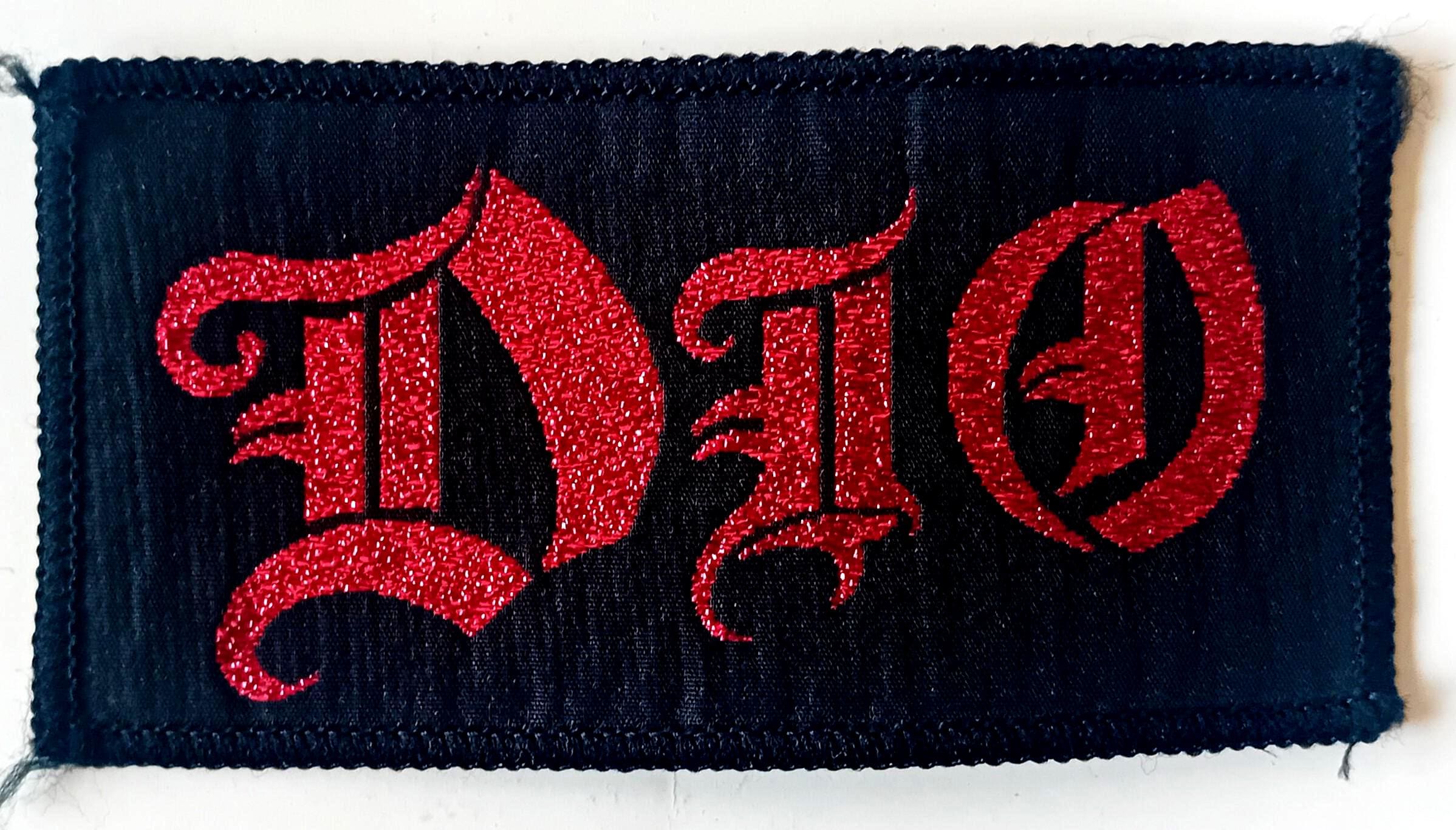 Patch Tessuto DIO Classic Logo – Woven – Ufficialmente Licenziato – Metal