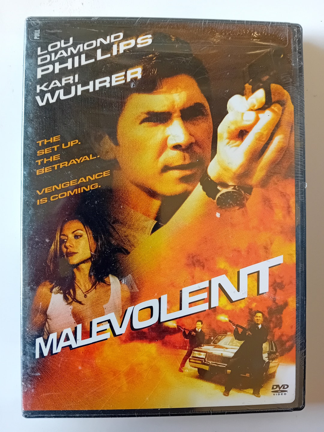Malevolent Lou Diamond Phillips DVD Region 1 2002 Brand New Sealed
