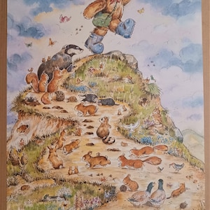 Rambling Ted Climb Every Mountain Authentic 1997 Poster
