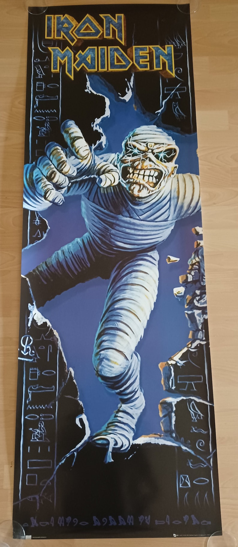 Iron Maiden Authentic Licensed Huge 2008 Promo Poster image 2