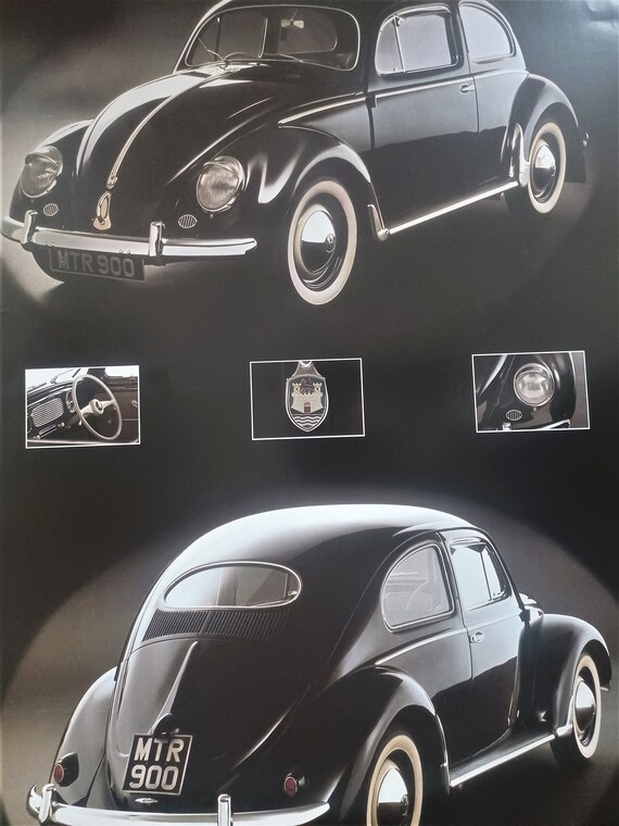 Volkswagen Beetle 1954 Original 1993 Athena Poster - Etsy