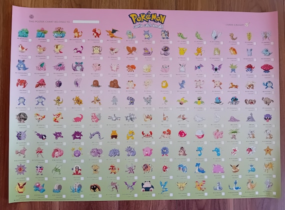 ポケモン 全部捕まえろ！ オリジナル 2000 ヴィンテージ ポスター