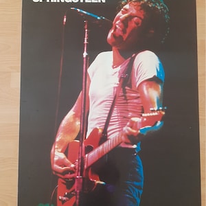 ◼️BRUCE SPRINGSTEEN◼️1987◼️特大B1◼️ポスター◼️非売品◼️ Original 1987 Bruce Springsteen Advert/poster, Rare Vintage