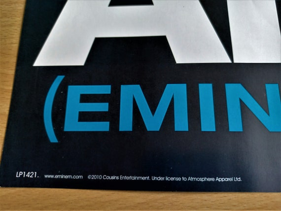 エミネム「Not Afraid」正規ライセンス2010年ポスター - Etsy 日本