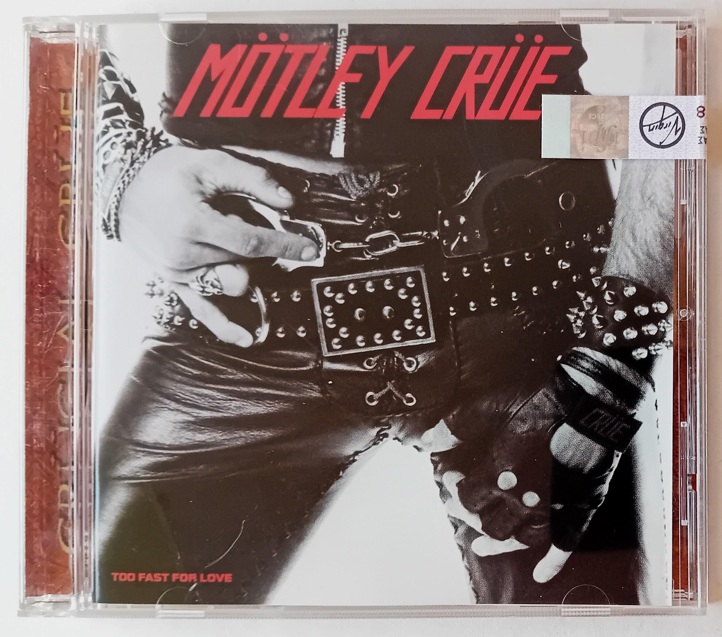 Motley Crue - Too Fast for Love 1999 CD Remastered Brand New - Etsy