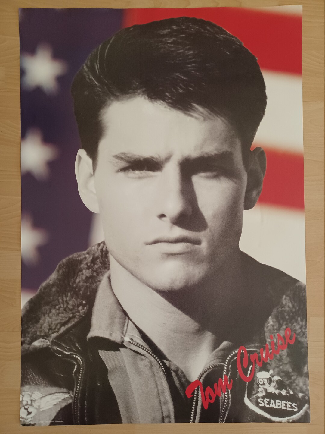 Tom Cruise Top Gun Authentic 1980's Vintage Poster - Etsy