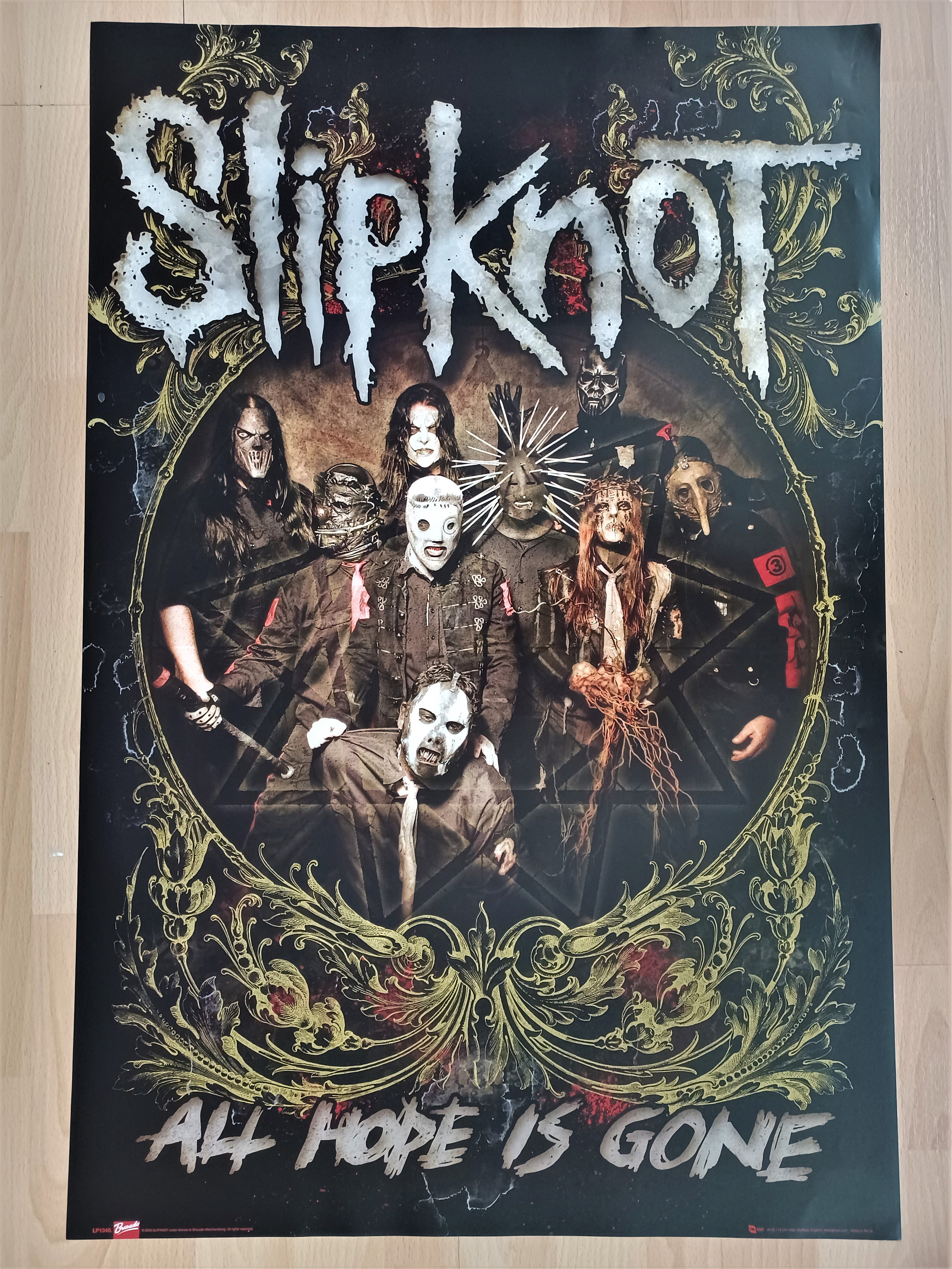 Klappe Blind tillid sekvens Slipknot Authentic Licensed 2009 Poster - Etsy