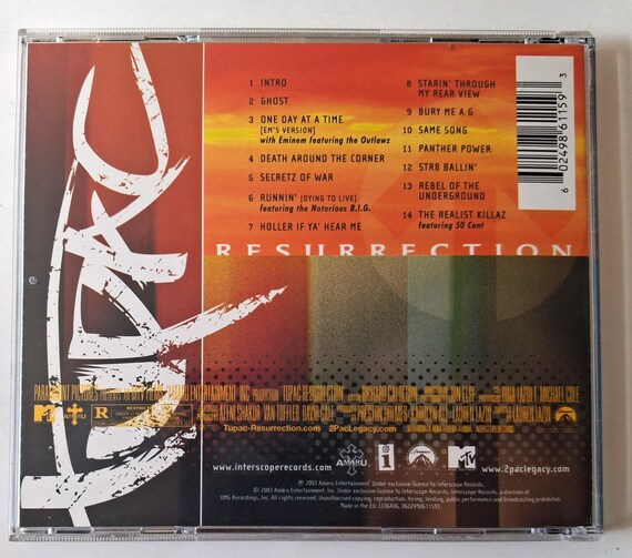 Tupac - Resurrection Music From and Inspired by the Motion Picture