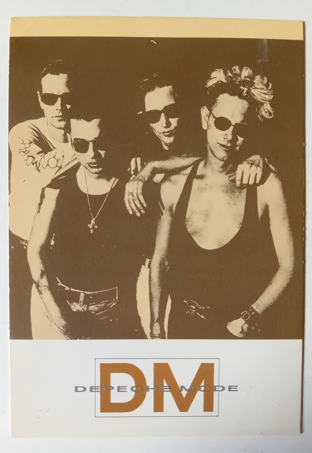 Mode Original Depeche Mode Original 1990's Postcard - Etsy