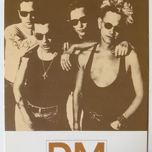 Carte postale originale de Depeche Mode des années 1990