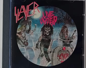Rare 1985 Slayer Live Undead Vinyl Picture Disc - Etsy