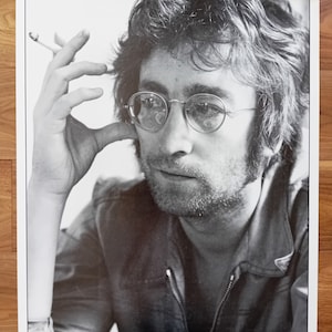 John Lennon the 'the Imagine' Sessions 1971 Original 1990's Poster