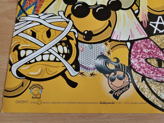 Smiley Authentic Licensed 2010 Poster - Etsy