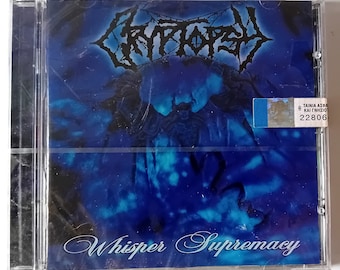 Cryptopsy Whisper Supremacy CD 1998 Zupełnie nowy zapieczętowany