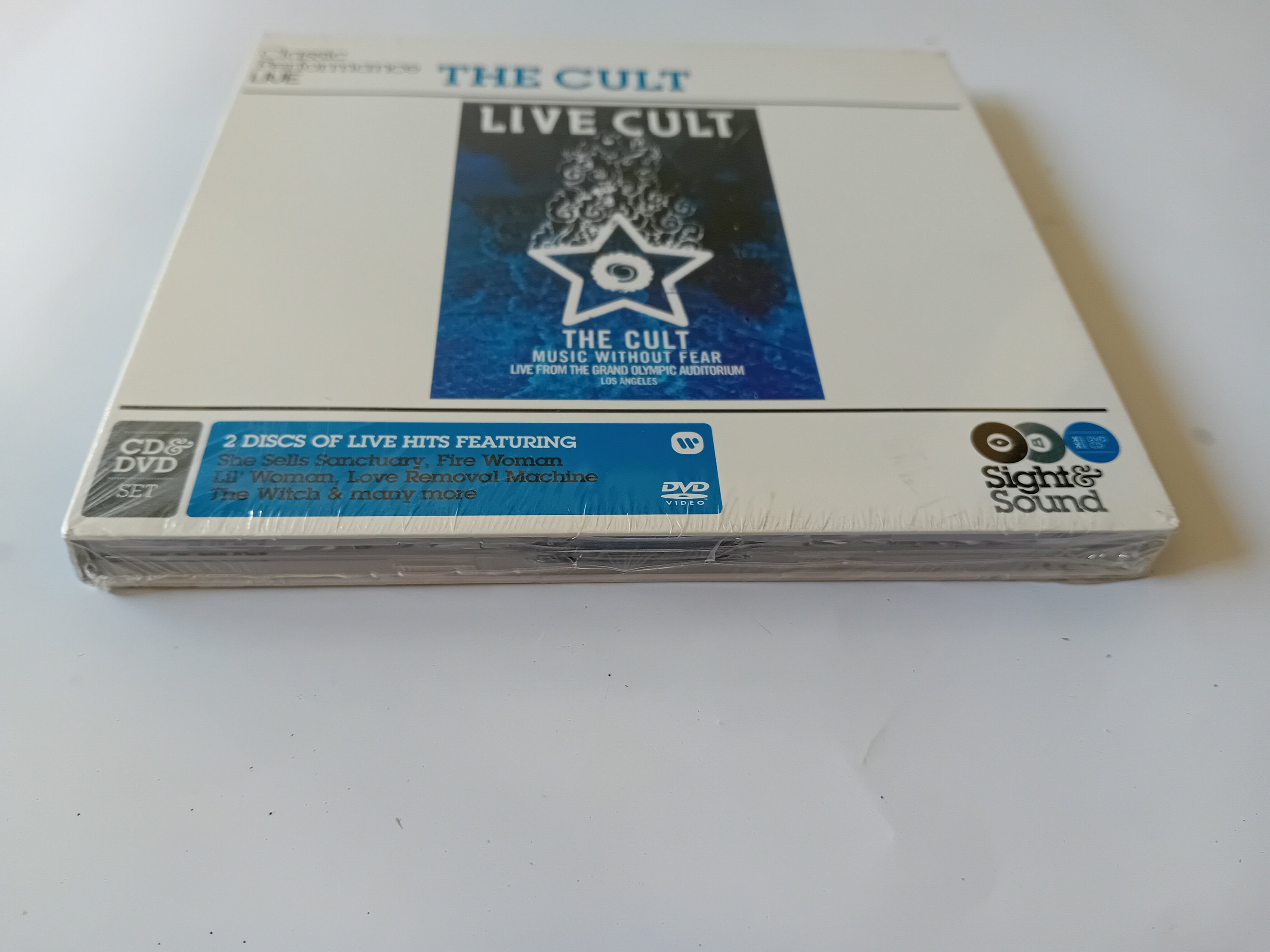 The Cult Music Without Fear DVD & CD 2008 Brand New Sealed