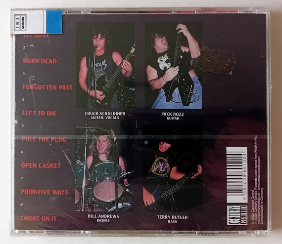 Death Leprosy CD Remastered 2000 Brand New Sealed - Etsy