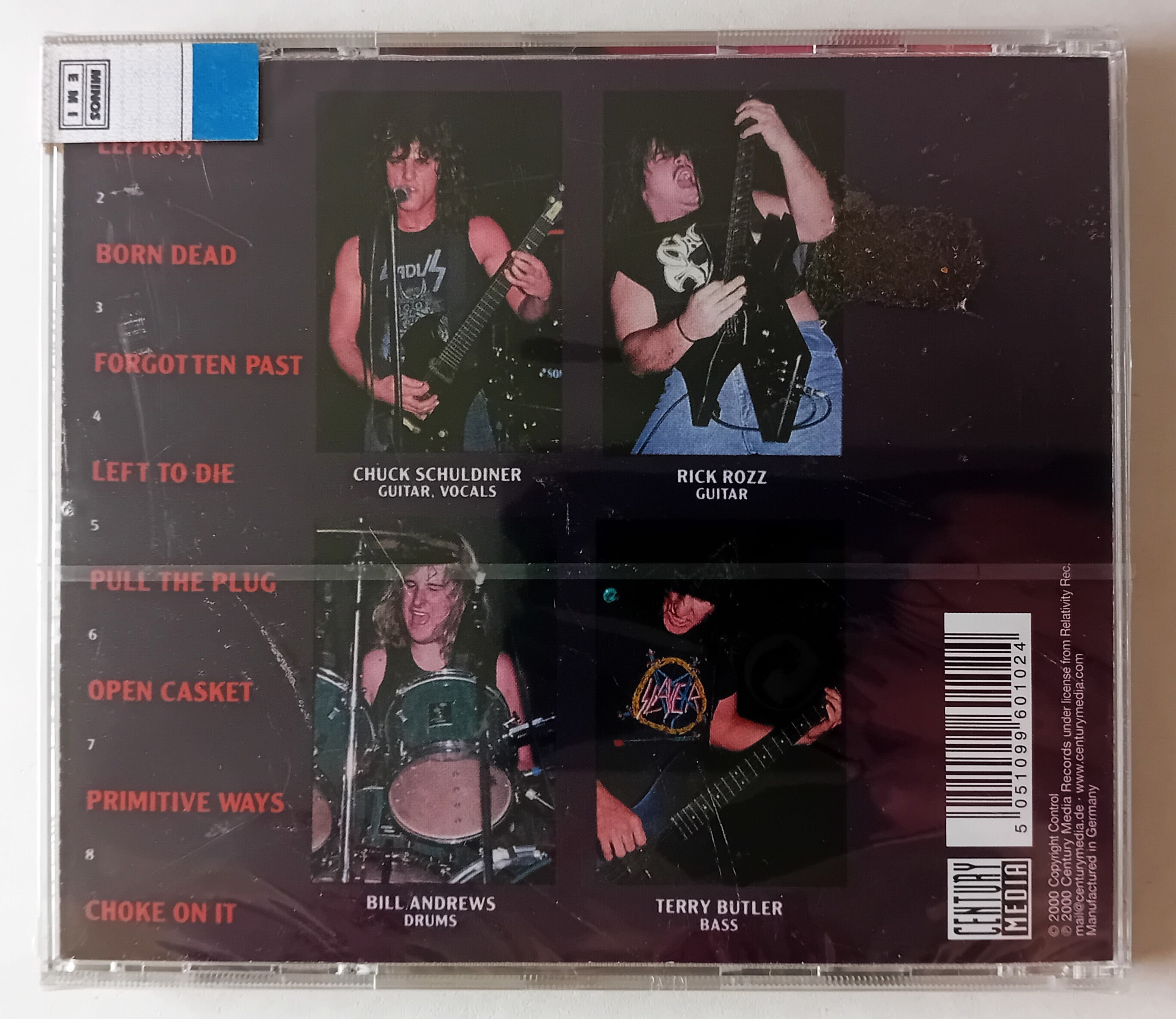 Death Leprosy CD Remastered 2000 Brand New Sealed - Etsy
