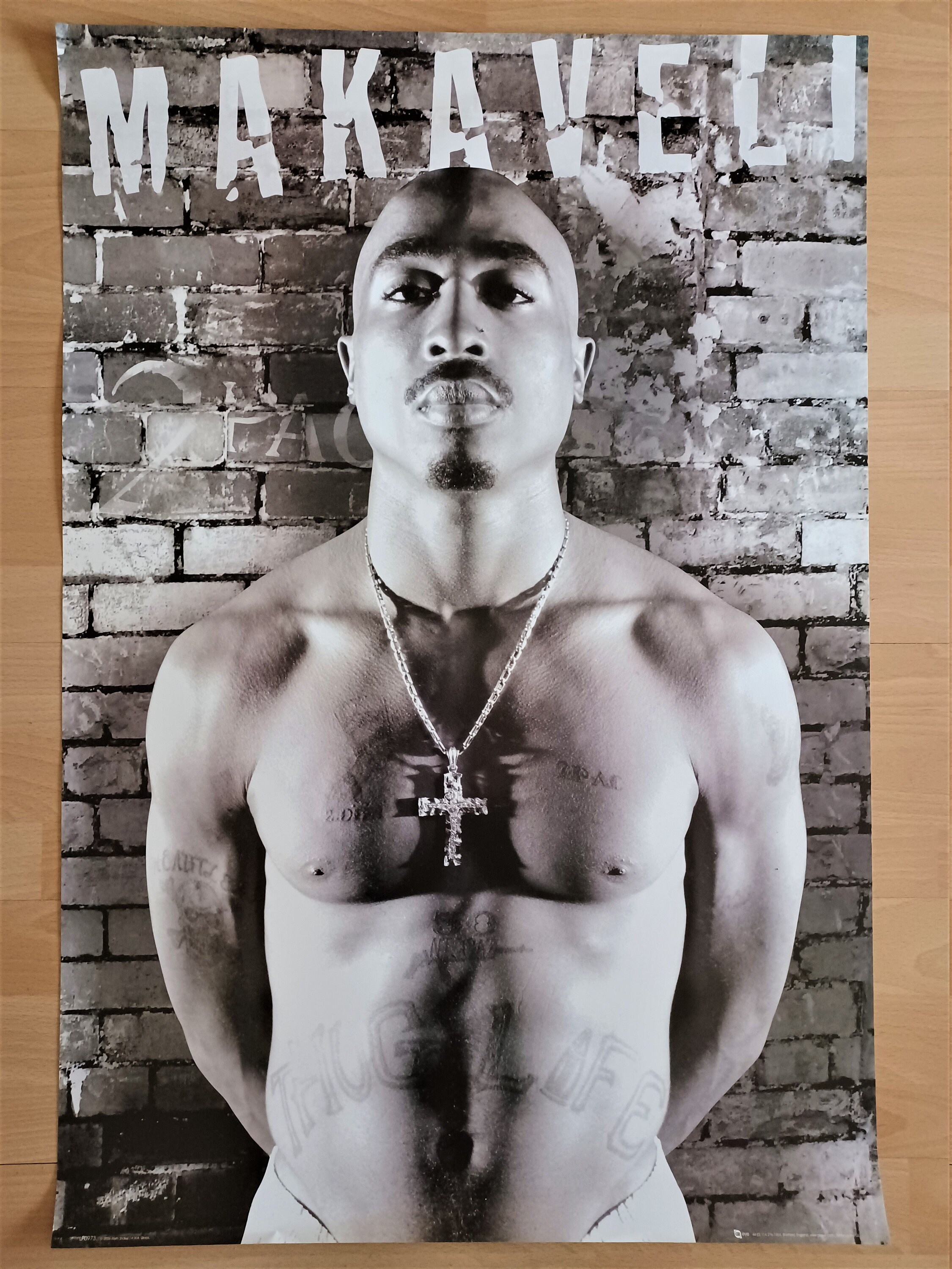 Tupac Makaveli Authentic Licensed 2006 Poster - Etsy