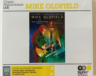 Mike Oldfield - The Art in heaven Concert Live in Berlin DVD & CD Digipak 2008 New Sealed