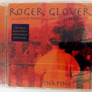 Roger Glover And The Guilty Party Featuring Randall Bramblett Snapshot 2002 CD New Sealed