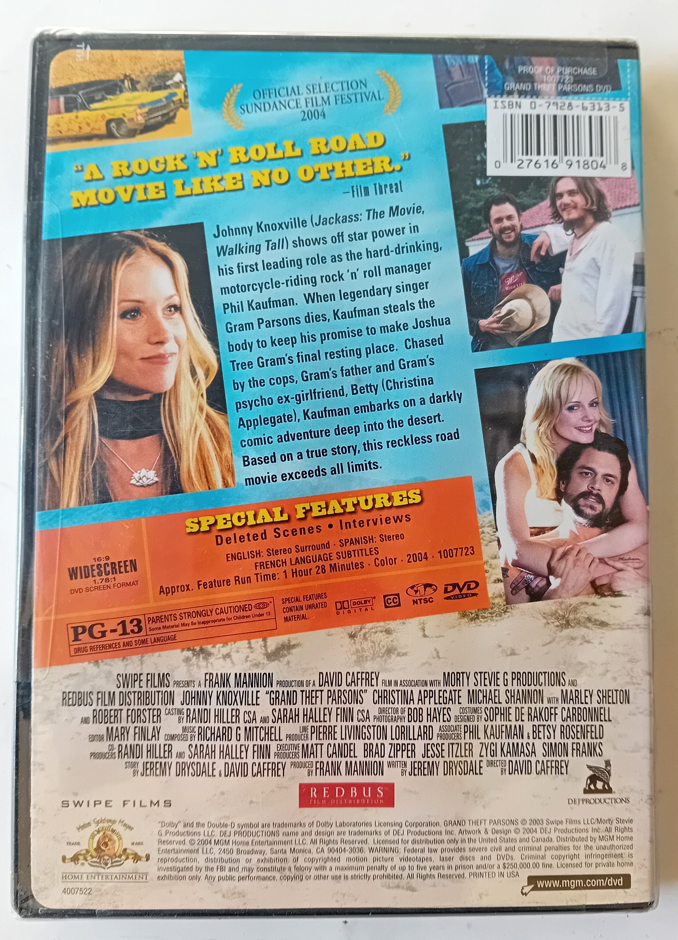 Grand Theft Parsons DVD (region 1) 2004 Brand New Sealed - Etsy