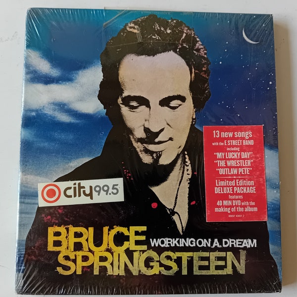 Bruce Springsteen werkt aan een droom CD & DVD 2009 Gloednieuw verzegeld