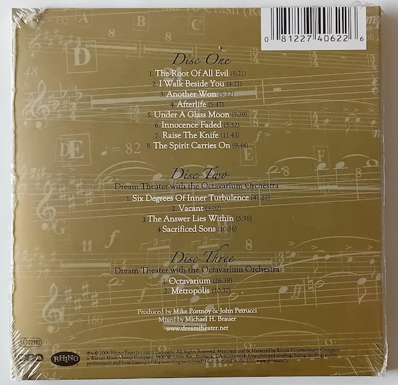 Dream Theater - Score (20th Anniversary World Tour) 3CD Set 2006