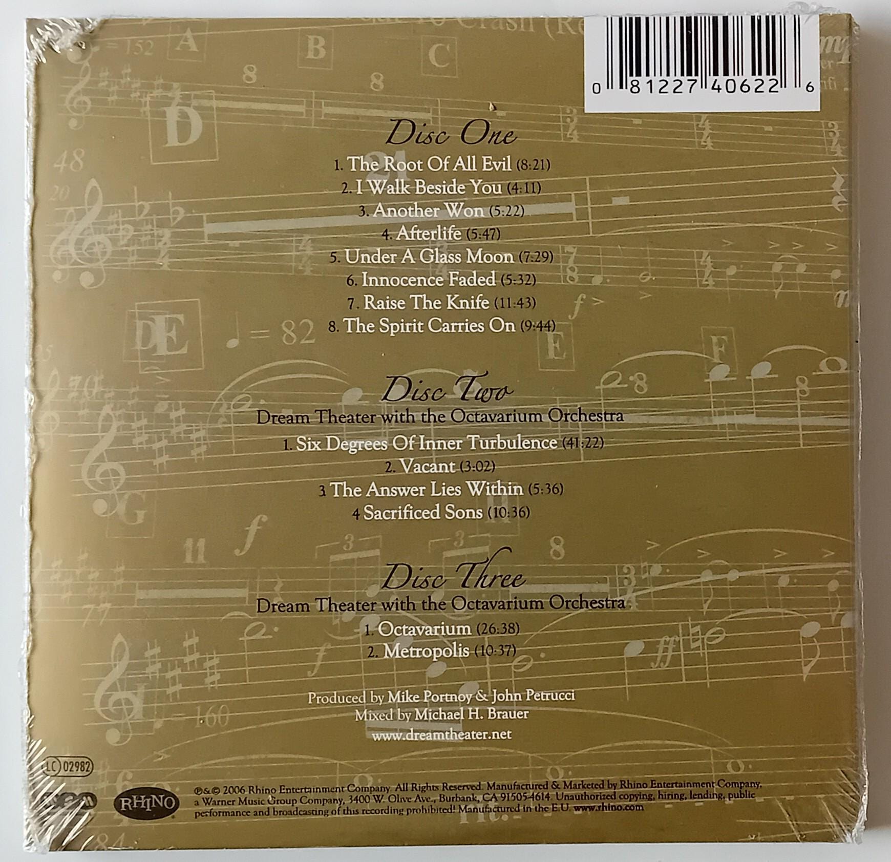 Dream Theater - Score (20th Anniversary World Tour) 3CD Set 2006