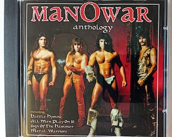 Manowar - Antologia 1997 CD Connoisseur Records Novo