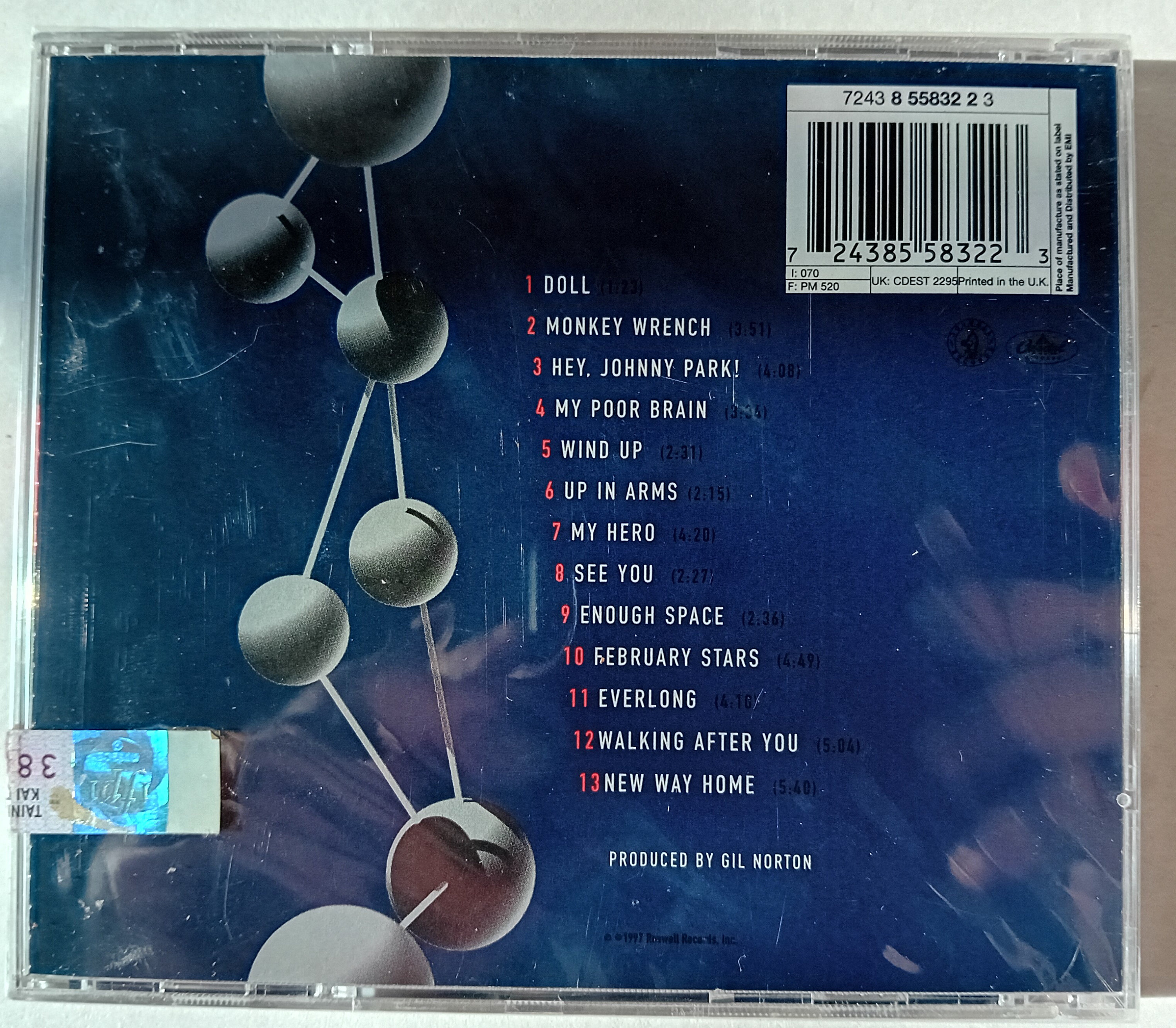 FOO FIGHTERS ミディアムレア アナログ盤 FOO FIGHTERS