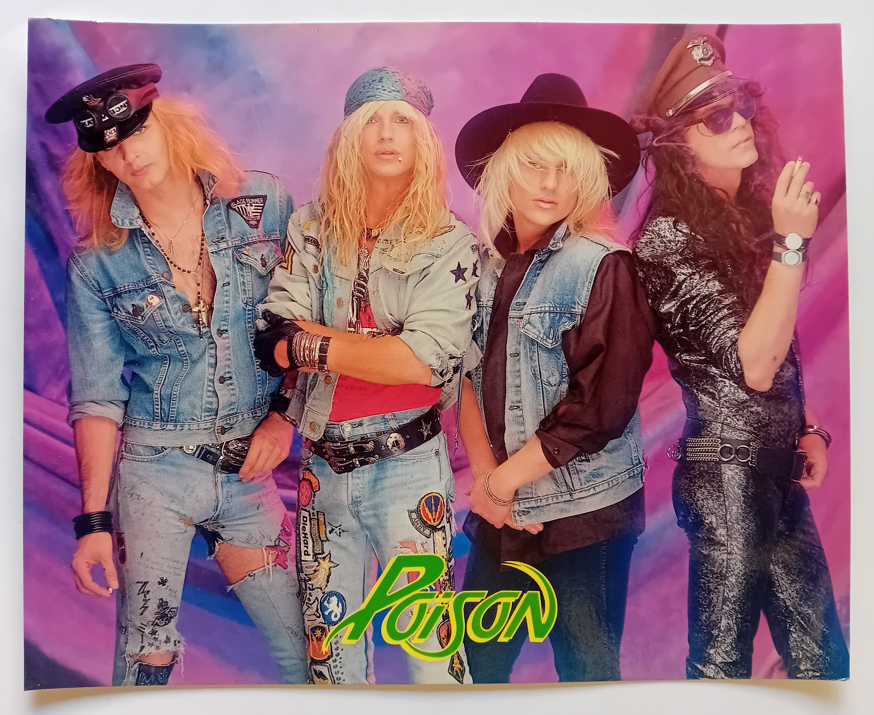 Poison Original Licensed 1990 Mini Poster - Etsy