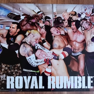 Poster originale del 2008 della Royal Rumble