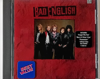 Bad English - Self Titled CD - Brand New (1989/1994)